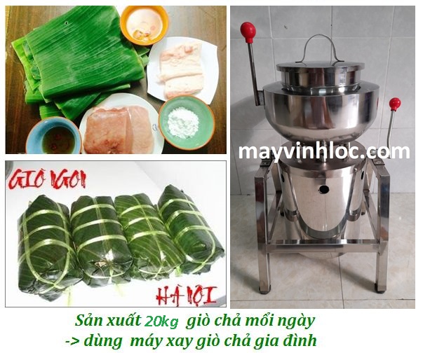 Máy xay giò chả gia đình mini 02