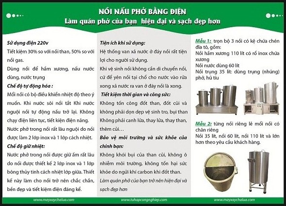 Nồi nấu phở thanh nhiệt 02